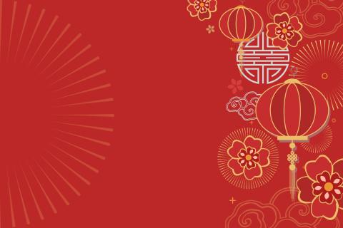 Lunar New Year background.